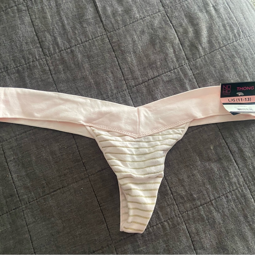 No Boundaries panties thong large light pink